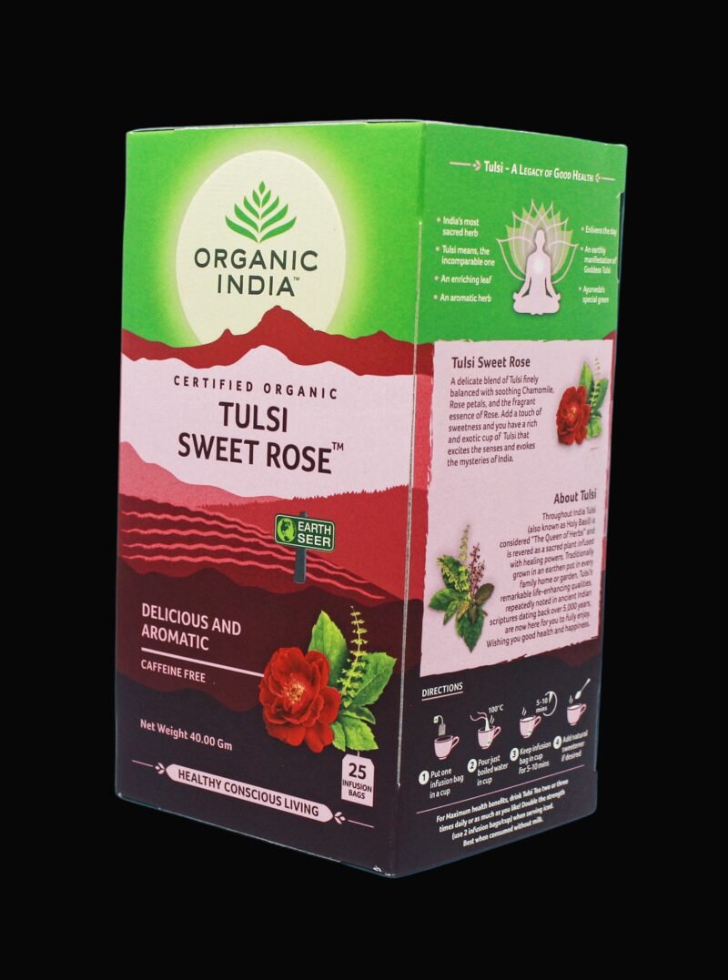 Tulsi Sweet Rose Side