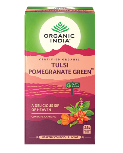 Organic India - Tulsi Pomegranate Green Tea