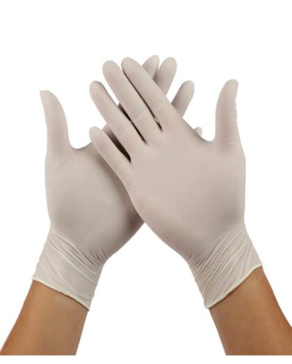 Latex Examination Glove (Natural Color) Powder Free